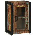 Cabinet de baie Multicolor 40x30x60 cm Lemn masiv reciclat GartenMobel Dekor