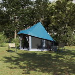 Cort de Familie Tipi Albastru pentru 6 Persoane Impermeabil GartenMobel Dekor