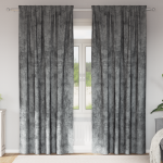 Draperii 2 buc cu buzunare pentru baghetă gri 245x140 cm GartenMobel Dekor