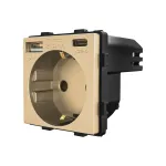 Modul Priza Simpla + USB-A + USB-C LUXION SmartElectro IntelligentHouse