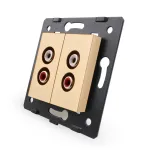 Priza dubla audio Livolo SmartElectro IntelligentHouse