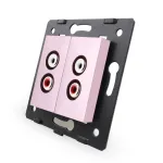 Priza dubla audio Livolo SmartElectro IntelligentHouse