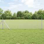 Gard Hexagonal 0.4x50 m Oțel Galvanizat GartenMobel Dekor