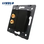 Priza cu mufa pentru redare sunet Livolo SmartElectro IntelligentHouse
