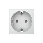 Priza simpla Livolo fara rama din sticla SmartElectro IntelligentHouse