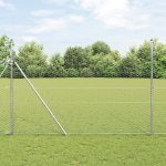 Gard Hexagonal 1.5x50 m Oțel Galvanizat GartenMobel Dekor