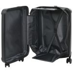 Suntă pliabilă Hard Shell 20'' Neagră 34x23x55.5 cm ABS GartenMobel Dekor