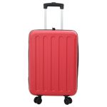 Valiză pliabilă cu carcasă tare 24'' Roșie 43x27x66 cm ABS GartenMobel Dekor