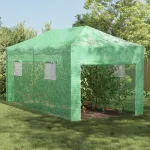Sera walk-in cu Cadru Pop-up Verde 580x290x315 cm GartenMobel Dekor