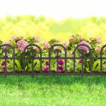 Bordura pt. pat de flori / gard - 60 x 30 - Negru Best CarHome