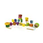 Jucarie de indemanare - Omiduta colorata PlayLearn Toys