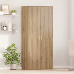 Înălțime de stejar artizanal 80x39x178 cm Lemn prelucrat GartenMobel Dekor