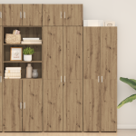 Cabinet de depozitare  Stejar Artisan 70x42.5x225 cm Lemn prelucrat, Cabinet pe perete  Stejar Artisan 70x42.5x40 cm Lemn prelucrat GartenMobel Dekor