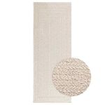 Covor „ZIZUR” crem aspect iută pentru interior și exterior GartenMobel Dekor