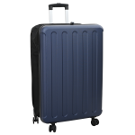 Valiză pliabilă Hard Shell 28" Albastru închis 50x30x76 cm ABS GartenMobel Dekor
