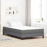 Saltea cu arcuri pocket  Gri deschis Medie 120x200x20 cm Țesătură GartenMobel Dekor