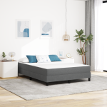 Saltea cu arcuri pocket  Gri deschis Medie 140x200x20 cm Textil GartenMobel Dekor