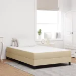 Saltea cu arcuri tip pocket , verde deschis și gri, medie, 120x200x20 cm, material textil GartenMobel Dekor