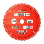 Disc circular vidia pentru aluminiu, lemn, 80 dinti, 250x30 mm, Richmann Exclusive GartenVIP DiyLine