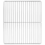 Grătar rectangular  BBQ 40x35 cm din oțel inoxidabil 304 GartenMobel Dekor