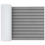 Pardoseala pentru barcă autoadezivă gri deschis și negru 240x60 cm EVA Foam GartenMobel Dekor