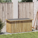 Cutie de Depozitare 119x44x58.5 cm Lemn de Pin Tratate GartenMobel Dekor