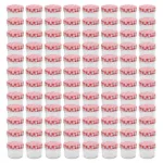 Borcane de sticlă pentru gem capace alb și roșu, 96 buc, 110 ml GartenMobel Dekor