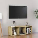 Comodă TV, stejar sonoma, 107x35x37 cm, PAL GartenMobel Dekor