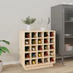 Dulap de vinuri, 55,5x34x61 cm, lemn masiv de pin GartenMobel Dekor