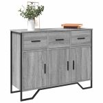 Dulap, gri sonoma, 97x32,5x74,5 cm, lemn prelucrat GartenMobel Dekor