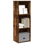 Bibliotecă, stejar fumuriu, 40x30x114 cm, lemn prelucrat GartenMobel Dekor