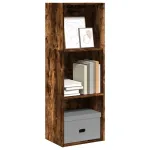 Bibliotecă, stejar fumuriu, 40x30x114 cm, lemn prelucrat GartenMobel Dekor