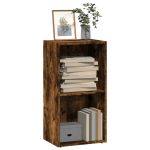 Bibliotecă, stejar fumuriu, 40x30x77 cm, lemn prelucrat GartenMobel Dekor