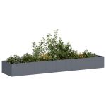 Jardinieră Antracit 360x80x40 cm Oțel GartenMobel Dekor