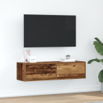 Dulap TV, lemn vechi, 100x31x25,5 cm, lemn prelucrat GartenMobel Dekor
