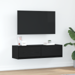 Dulap TV, stejar negru, 100x31x25,5 cm, lemn prelucrat GartenMobel Dekor