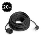 Cablu prelungitor de rețea tip oscilant – 20 m, 3 x 1,5 mm², negru Best CarHome