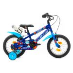 Bicicleta Copii DHS Rocket - 14 Inch, Albastru Ultimate FactoryBikes