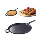 Tigaie din Fontă pentru Clătite - Calitate Profi, Gătire Perfectă 29cm Handy KitchenServ