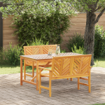 Set mese grădină 3 piese lemn masiv acacia GartenMobel Dekor