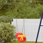 Leagăn pentru bebeluși  cu centură de siguranță și frânghie ajustabilă GartenMobel Dekor