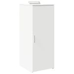 Dulap de depozitare alb 40x45x103,5 cm din lemn prelucrat GartenMobel Dekor