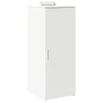 Dulap de depozitare alb 40x45x103,5 cm din lemn prelucrat GartenMobel Dekor