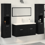 Set mobilier baie 5 piese din lemn prelucrat GartenMobel Dekor