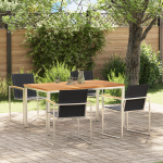 Set mese grădină  5 piese din lemn solid de tec GartenMobel Dekor