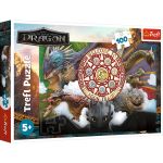 PUZZLE TREFL 100 CUM SA ITI DRESEZI DRAGONUL DRAGONI IN ACTIUNE SuperHeroes ToysZone