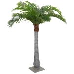 Palmier artificial 15 frunze 200 cm verde GartenMobel Dekor