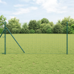 Gard Euro Verde 1x10 m Oțel GartenMobel Dekor