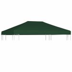 Acoperiș de pavilion, 310 g/m², verde, 4 x 3 m GartenMobel Dekor