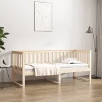 Pat de zi fără saltea 75x190 cm din lemn masiv de pin GartenMobel Dekor